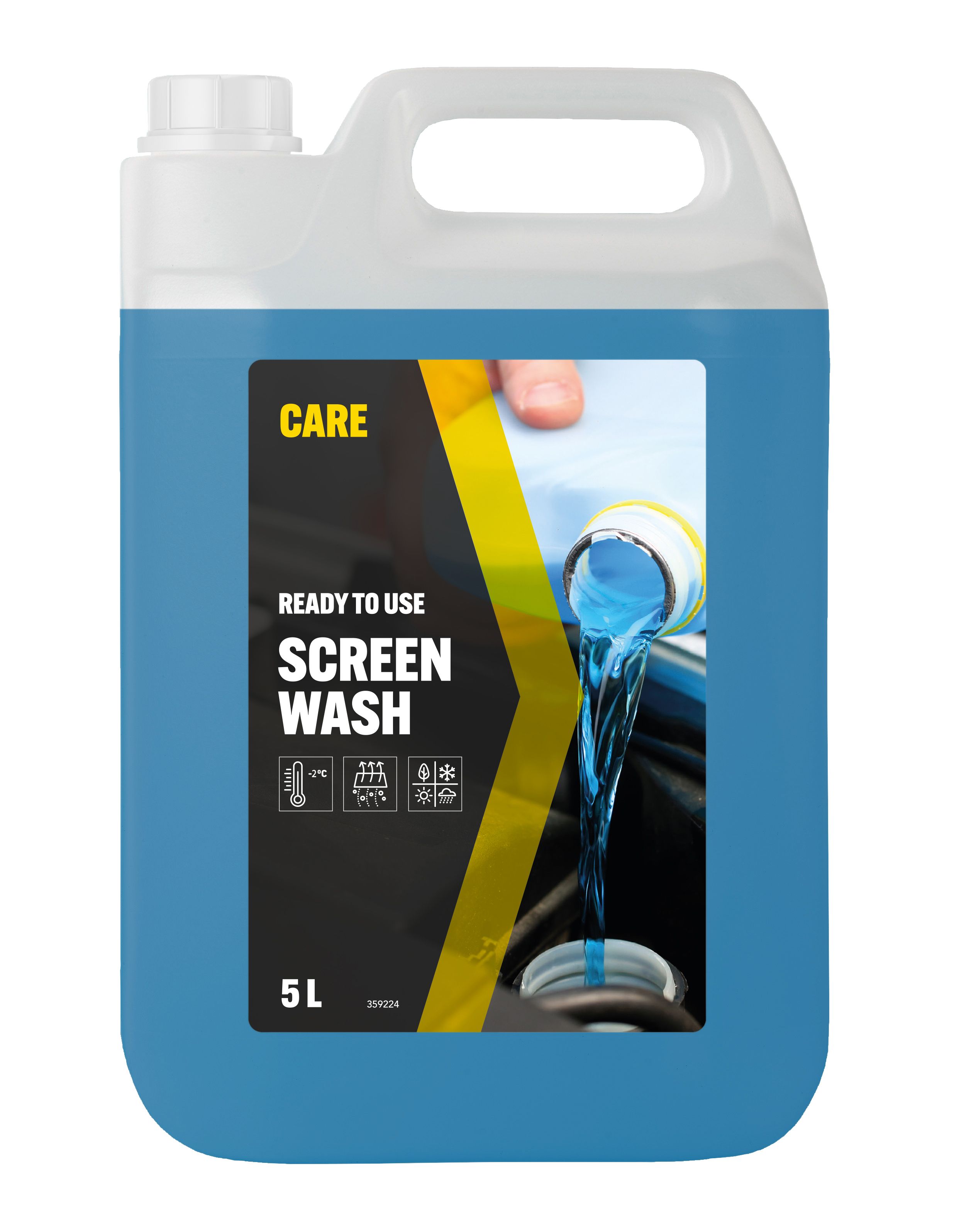 Ready to use mixed Screenwash, 5L