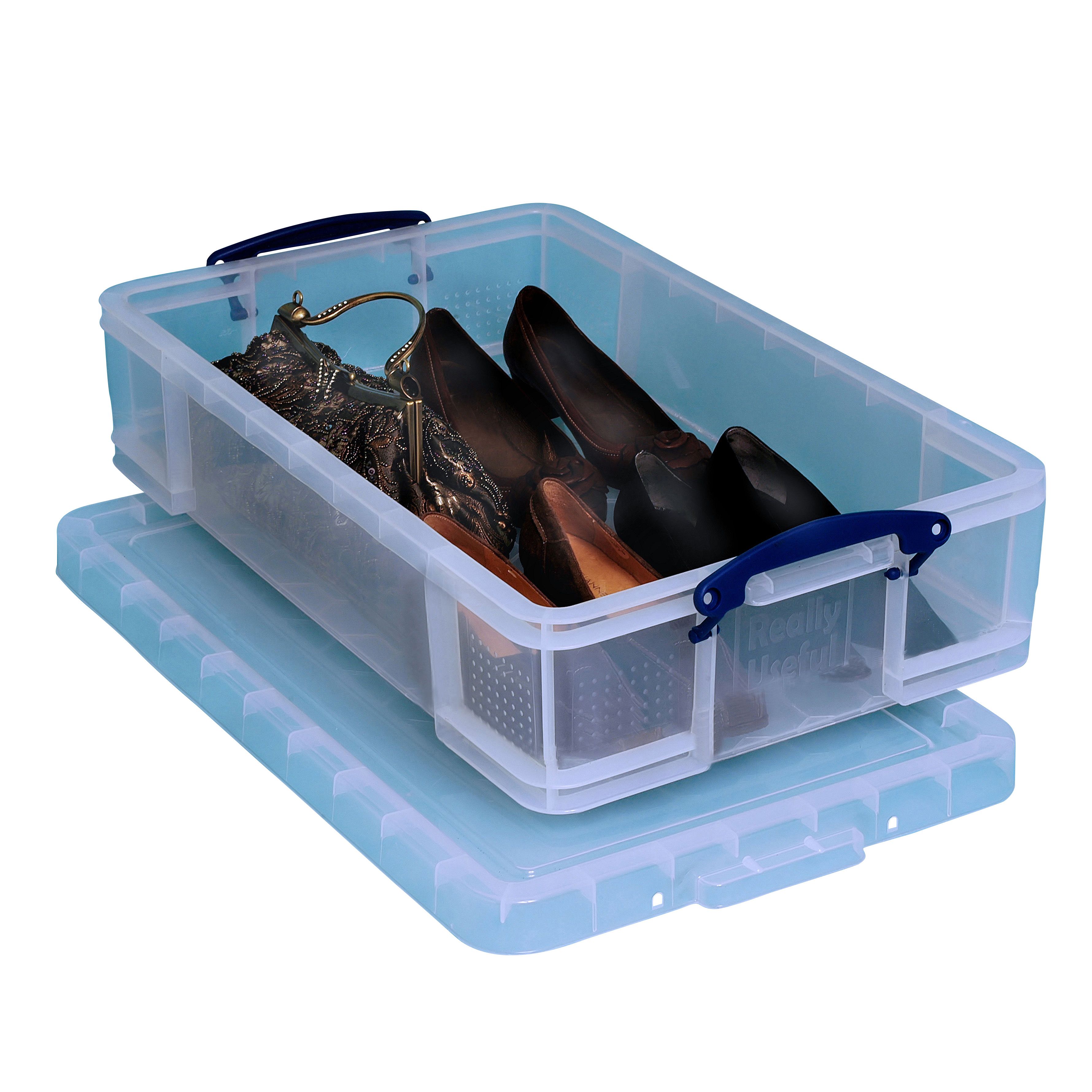 Really Useful Clear 33L Storage box & Lid