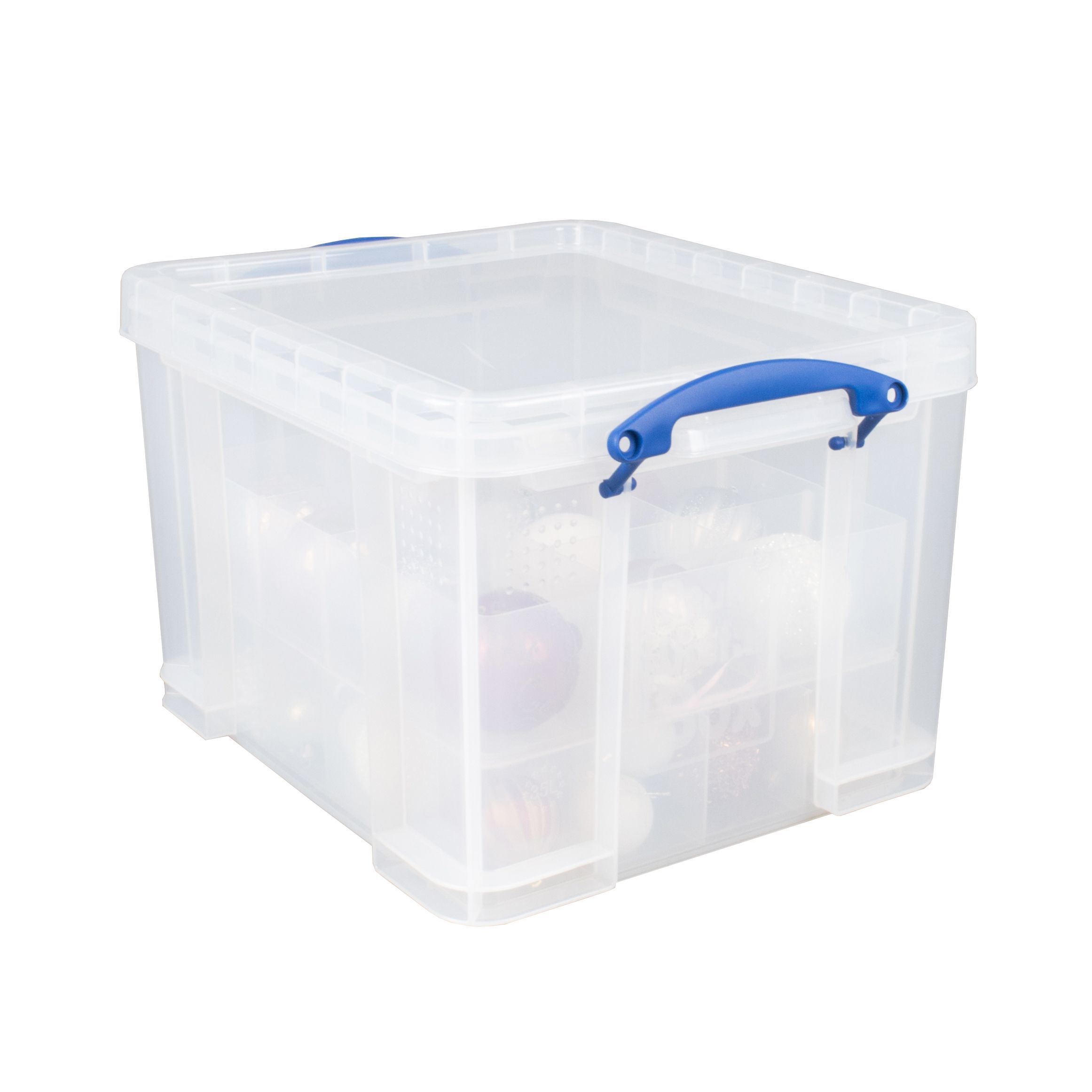 Really Useful Clear Bauble storage box x (W) 390mm