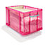 Really Useful Pink 84L Stackable Storage box & Lid