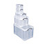 Really Useful Really Useful Heavy duty Clear Stackable Storage box & Lid