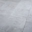 Reclaimed Grey Matt Concrete effect Porcelain Wall & floor Tile Sample