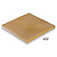 Reconstituted stone Paving slab (L)400mm (W)400mm, Pack of 52