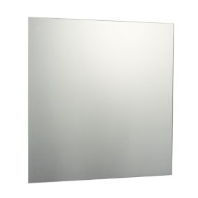 Rectangular Frameless Mirror tile (H)22cm (W)22cm Pack of 4