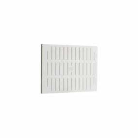 Rectangular Vent ducting Adjustable vent with fly screen EP93APV, (H)3" (W)9"