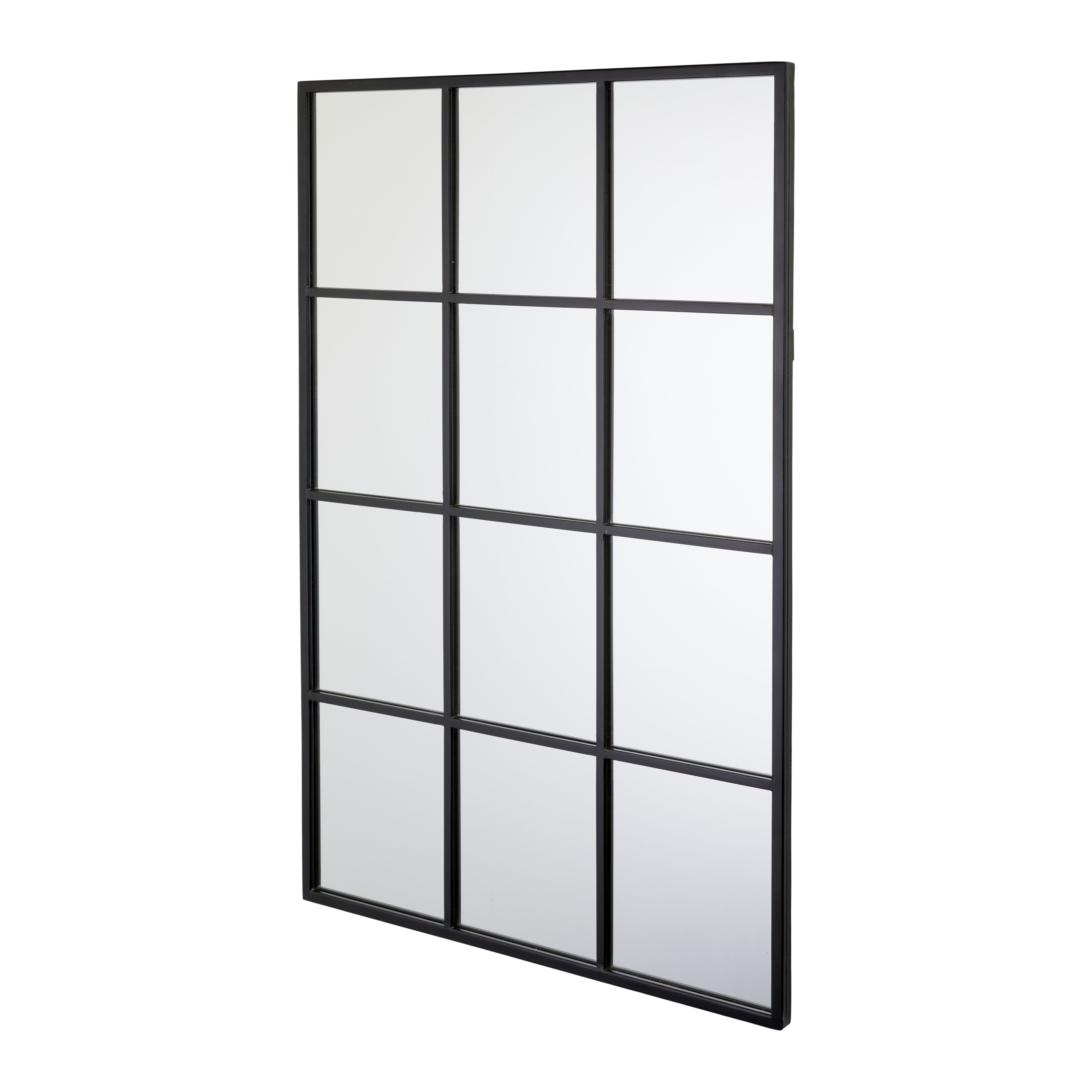 Rectangular Wall-mounted Framed mirror, (H)60cm