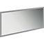 Rectangular Wall-mounted Illuminated Bathroom mirror (H)50cm (W)120cm