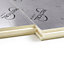 Recticel Instafit Polyisocyanurate 25mm Insulation board (L)1.2m (W)0.6m, Pack of 7