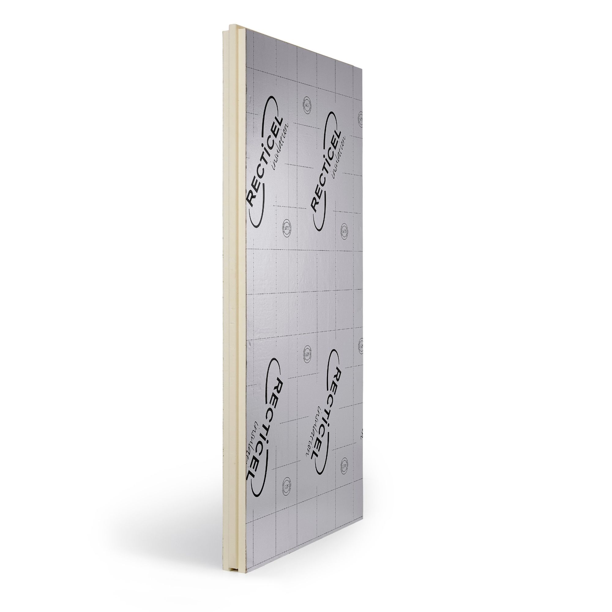 Recticel Instafit Polyisocyanurate Insulation board (L)1.2m (W)0.6m (T)25mm, Pack of 7