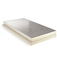 Recticel Instafit Polyurethane 100mm Insulation board (L)2.4m (W)1.2m
