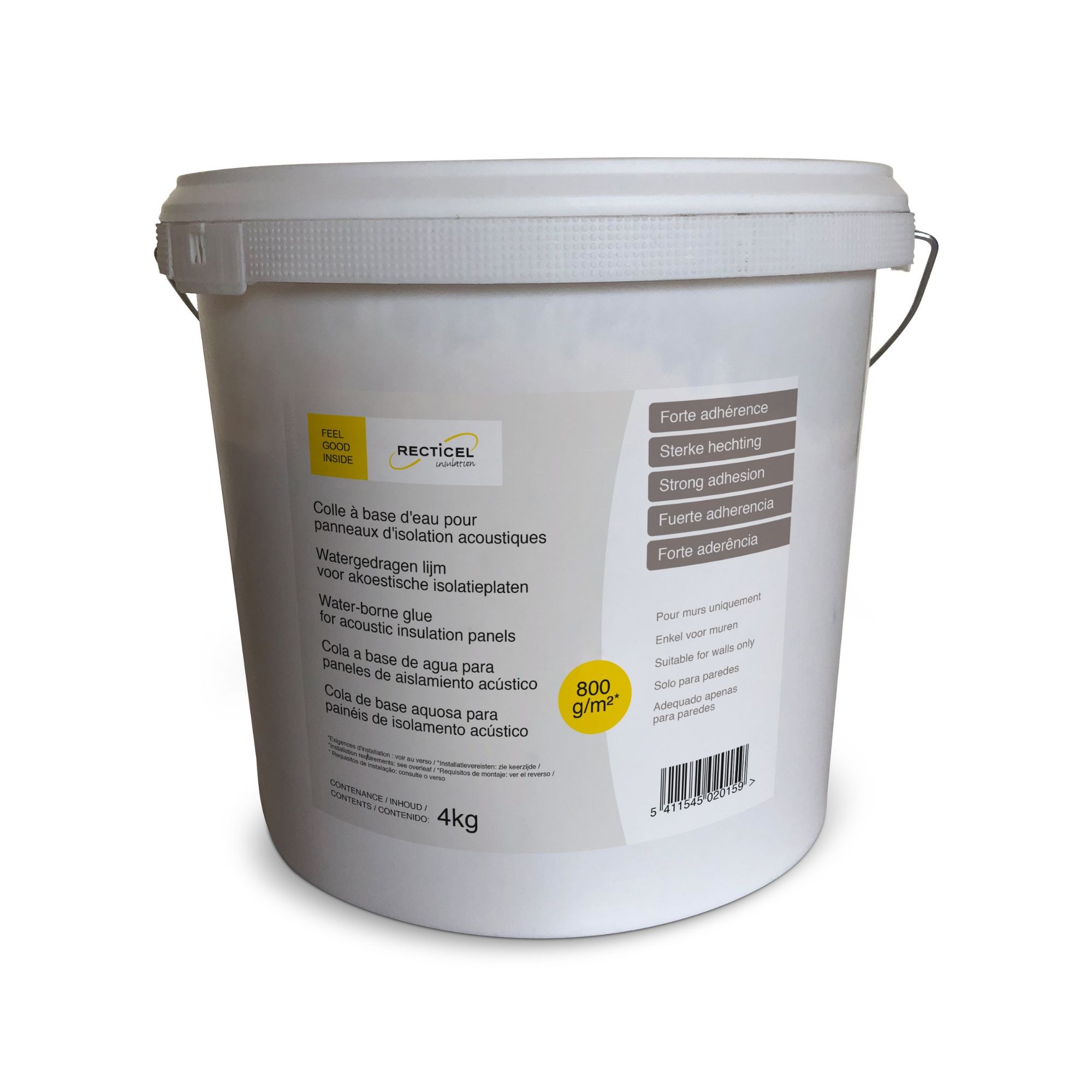 Recticel Instasoft high strength Solvent-free Grab adhesive 4L Volume ...
