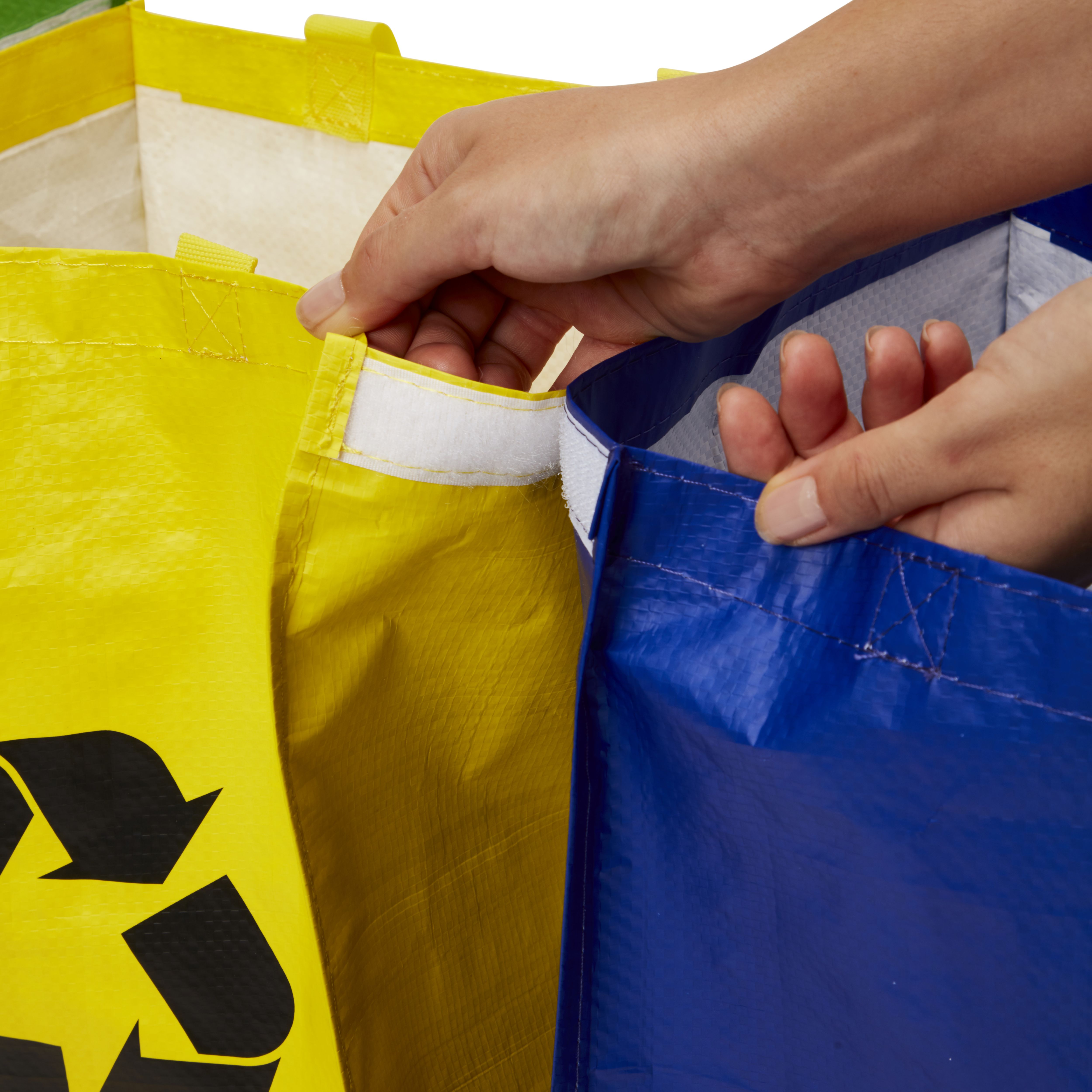 Recycling bag, Set of 3