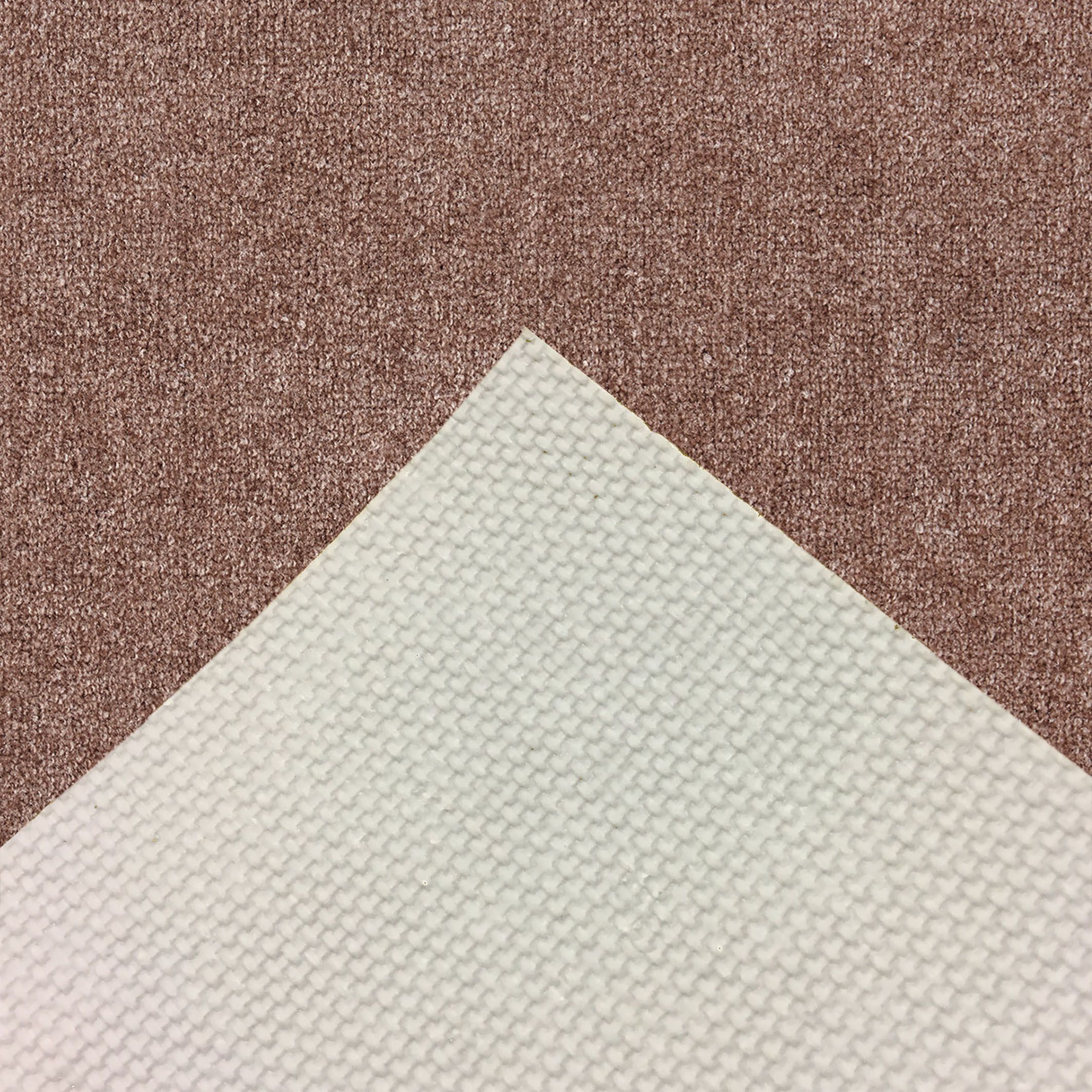 Recylon Taupe Plain Heavy duty Mat, 75cm x 50cm