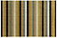 Recylon Yellow Striped Heavy duty Mat, 75cm x 50cm