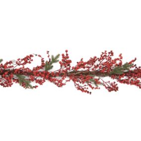 Red Berry Christmas garland