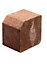 Red Block kerb (L)100mm (W)125mm (T)125mm, Pack of 288