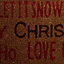 Red Happy Christmas Door mat, 60cm x 40cm
