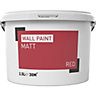 Red Matt Emulsion paint, 2.5L