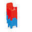 Red or blue Plastic Chair