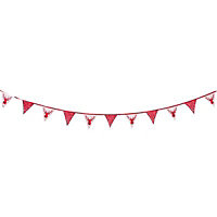 Red Stag & words Bunting, (L)3.22m