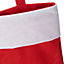 Red & white Classic Christmas Stocking
