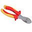 Red & yellow 185mm Cutting pliers