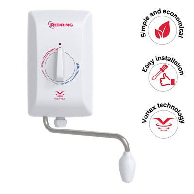 Redring Manual Hand wash electric water heater | DIY at Bu0026Q