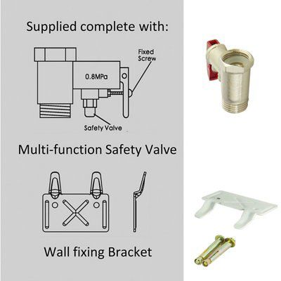 Redring Undersink Stored water heater | DIY at Bu0026Q