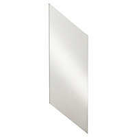 Reflections Clear Bevelled Glass Staircase panel (H)1150mm (W)300mm (T)8mm