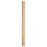 Reflections Contemporary Oak Square Half newel post (H)1500mm (W)45mm