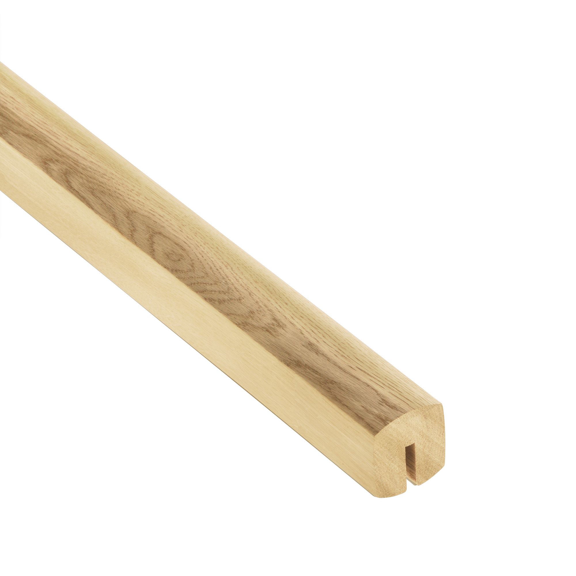 Reflections Contemporary Unfinished Pine Square Handrail (W)63mm | DIY ...