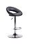 Regina Grey Adjustable Swivel Padded Bar stool, Pack of 2