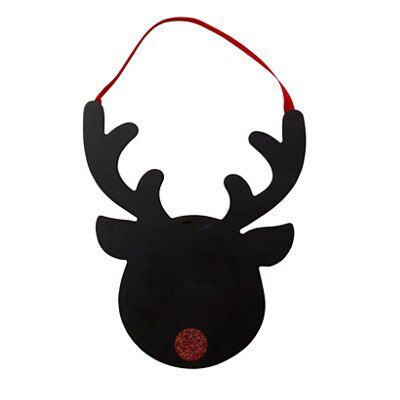 Reindeer Chalkboard (W)230mm (H)200mm