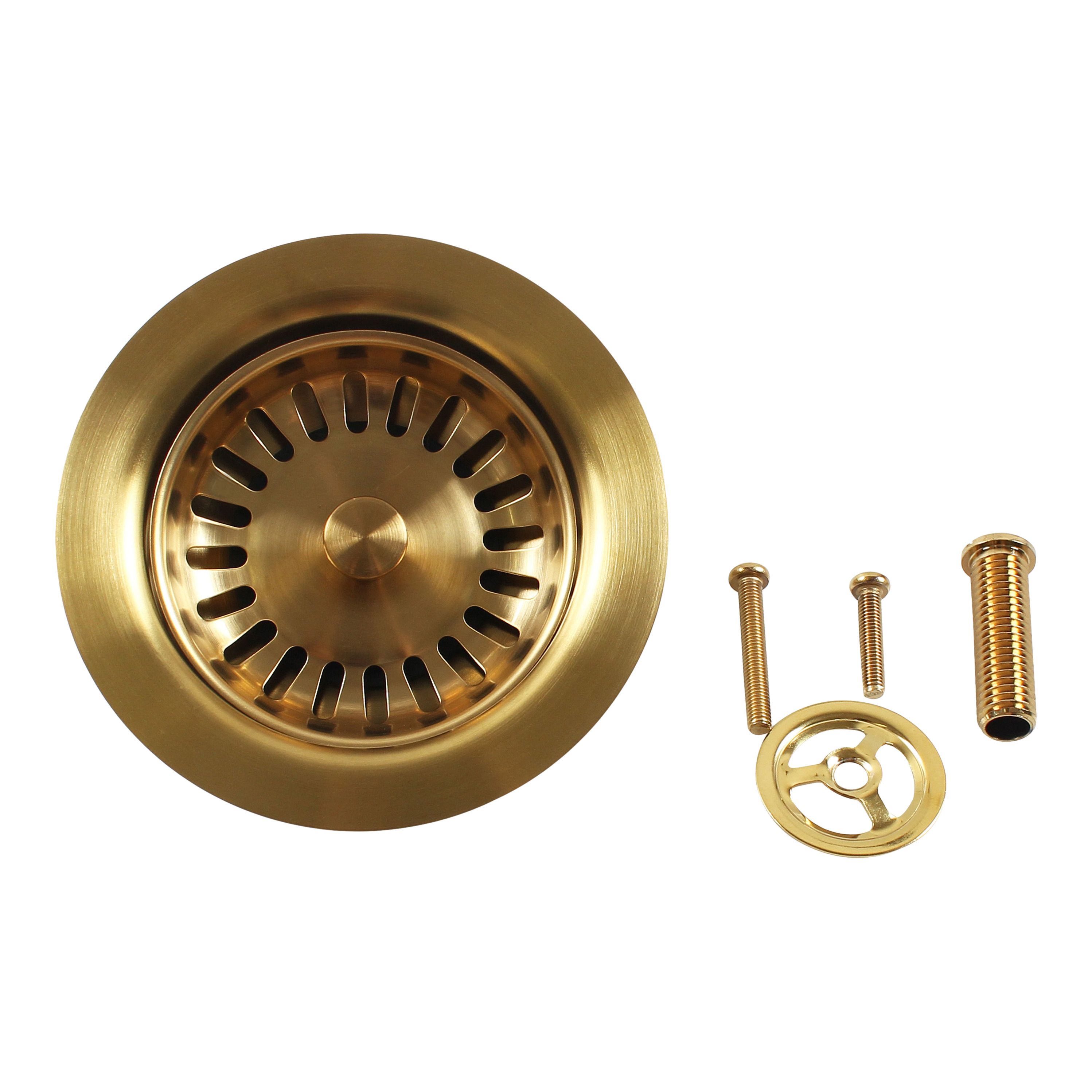 Replacement waste basket Brass effect