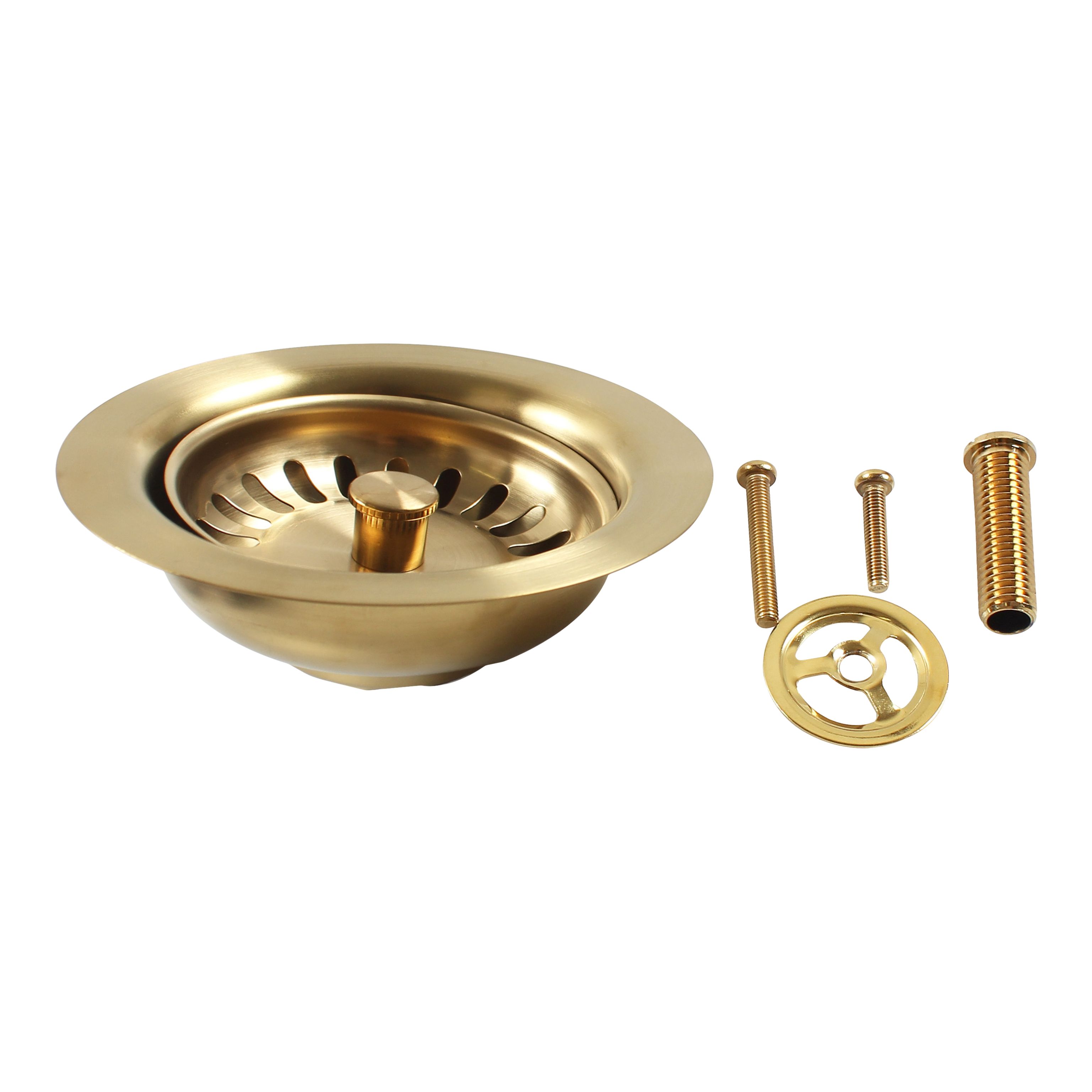 Replacement waste basket Brass effect