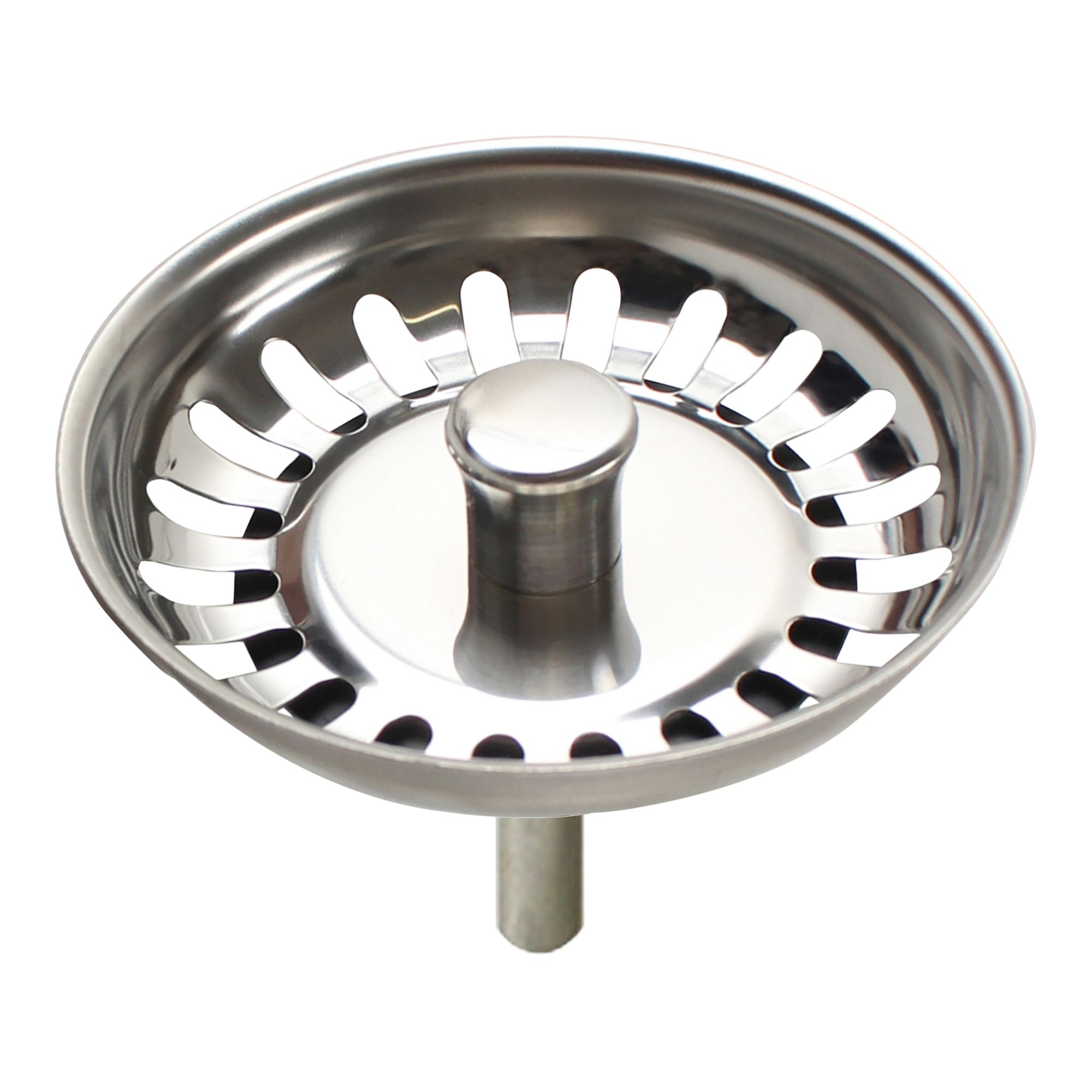 Replacement waste basket Stainless steel effect