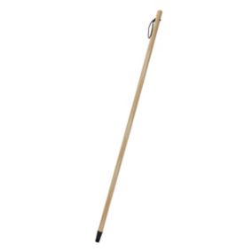 Replacement Wooden Broom Handle (L)120cm