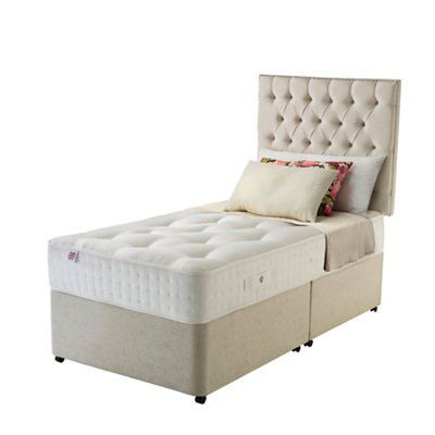 Rest Assured 1400 pocket sprung 2 Drawer Single Divan set