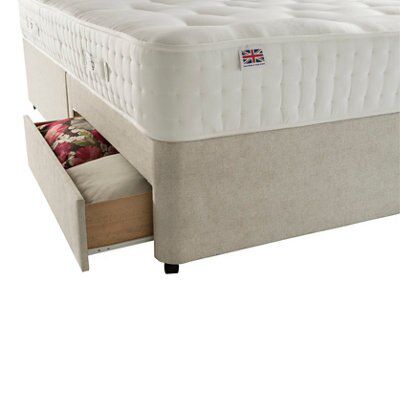 Rest Assured 1400 pocket sprung 4 Drawer King Divan set