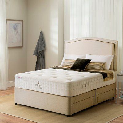 Rest Assured 2000 pocket memory foam 2 Drawer Single Divan set