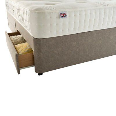 Rest Assured 800 pocket memory foam 4 Drawer Double Divan set