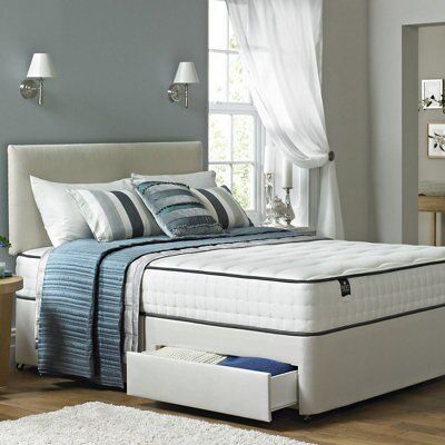 Rest Assured Memory foam 2 Drawer Super king Divan set