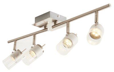 Rhigos Chrome effect 4 Light Spotlight