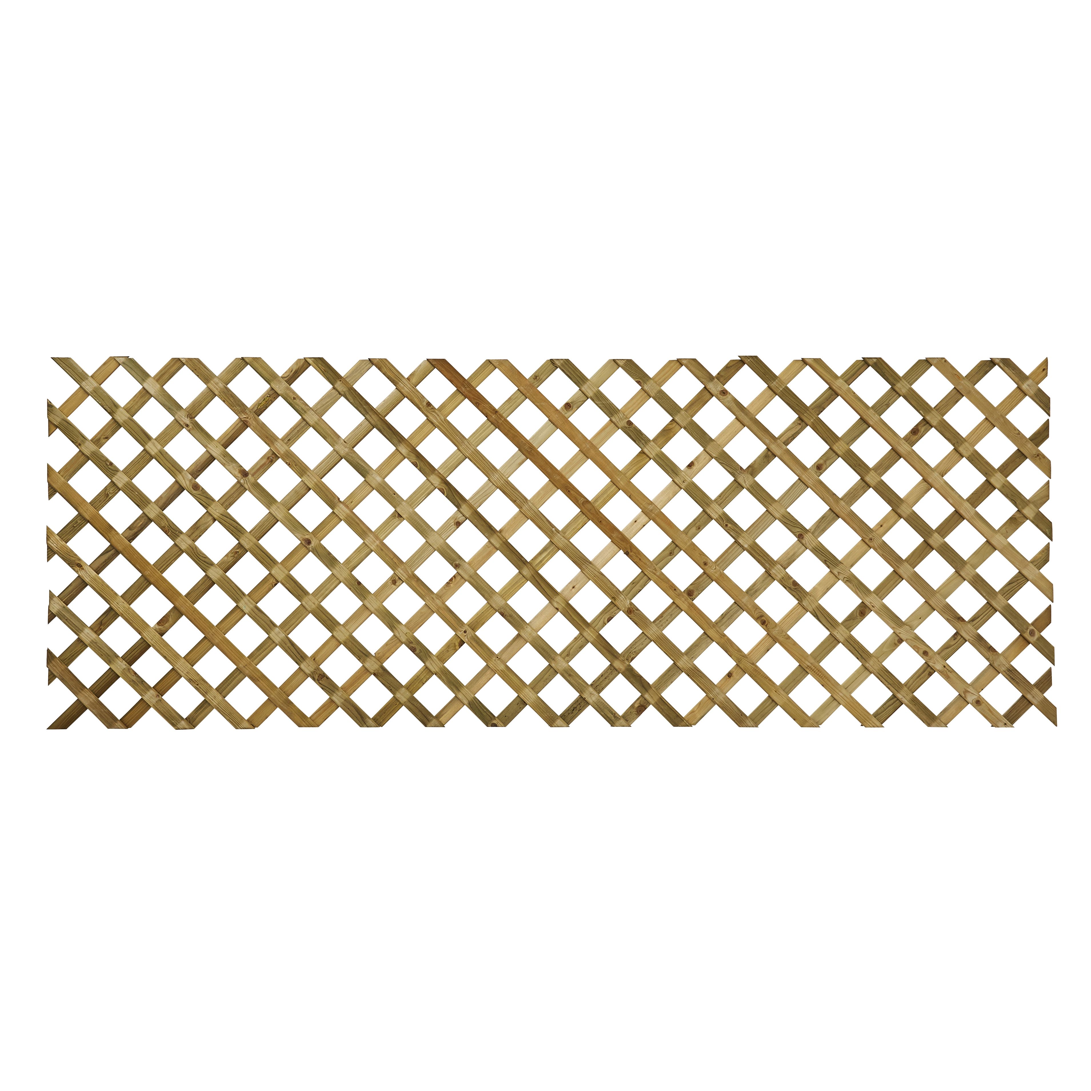 Richard Burbidge Decking Traditional Garden Dividing Screen Trellis Panel W 2 44m H 0 9m Diy At B Q