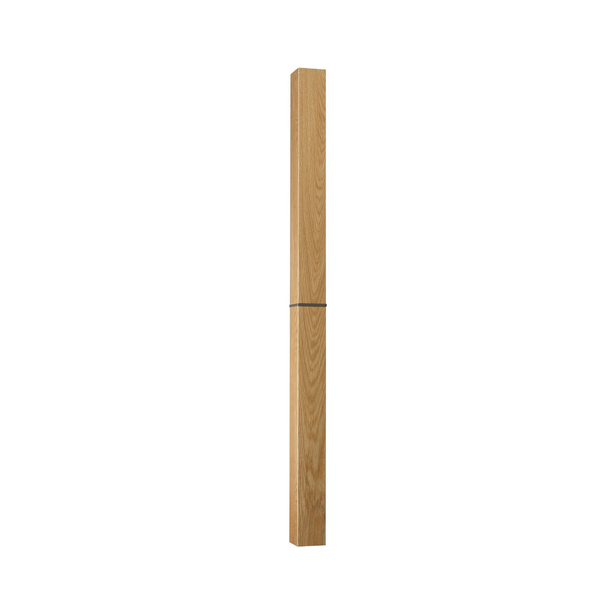 Richard Burbidge Immix Oak Square Newel post (H)1450mm (W)90mm