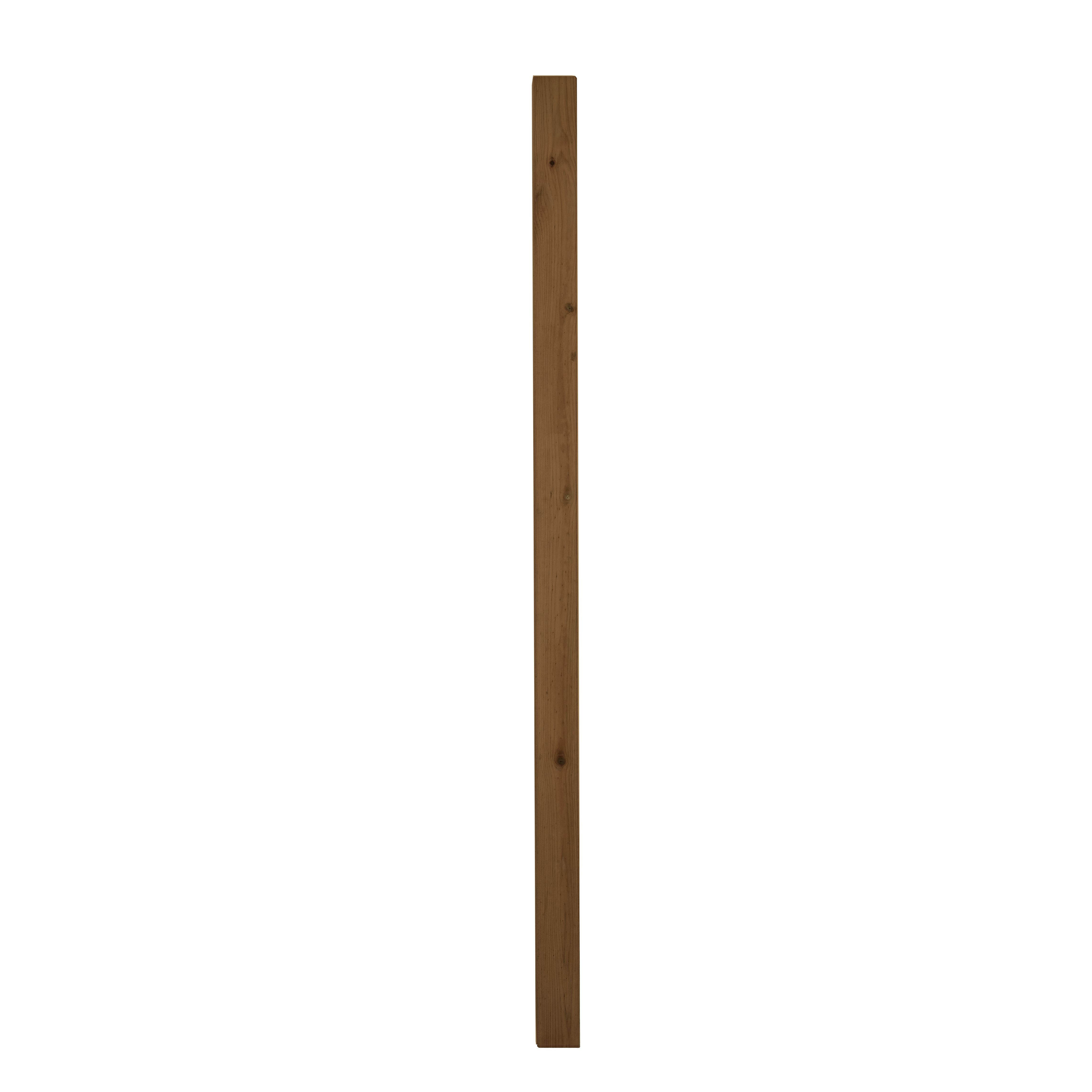 Richard Burbidge Modern Brown Softwood Deck spindle (L)0.9m (W)41mm (T)41mm