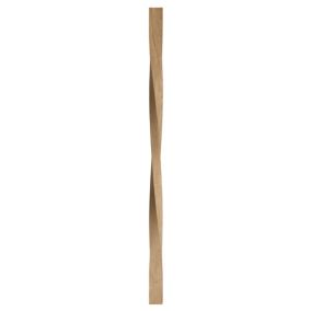 Richard Burbidge Stairparts Modern White oak Spindle (H)895mm (W)41mm