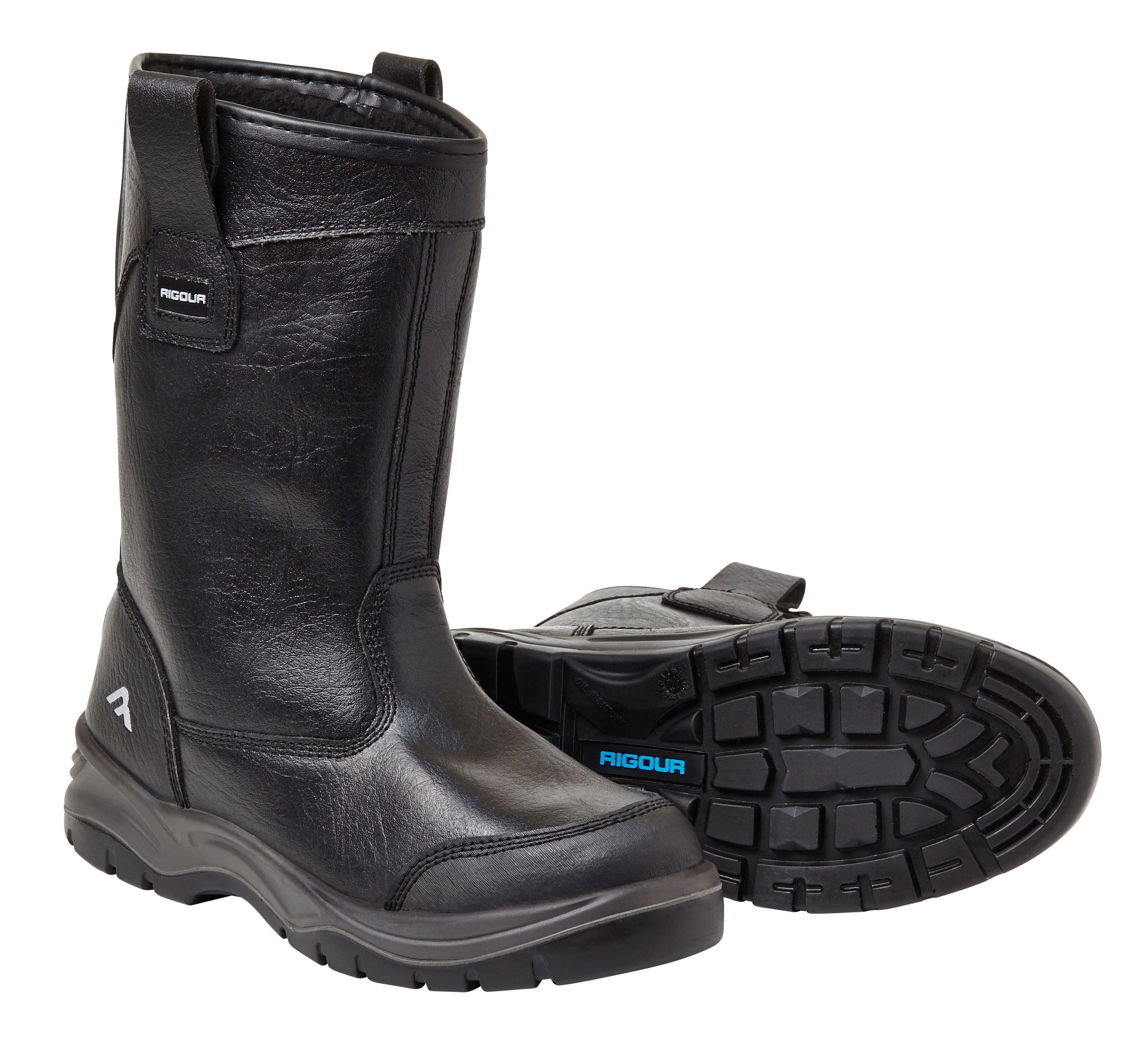 rigger boots black