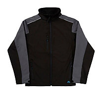 Rigour Black Waterproof jacket Large