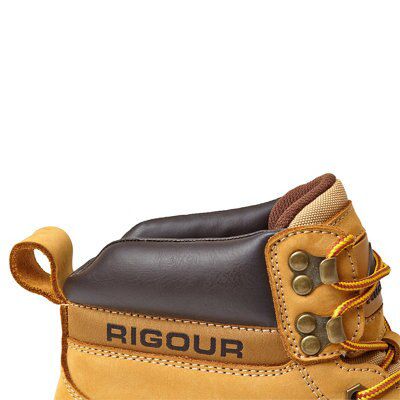 Rigour Dark brown Safety boots, Size 8
